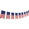 Northlight Americana USA Flag Swallowtail Hanging Wall Banner - 9.75' - 4 of 4