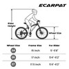 YONWAY 24-Inch MTB Bike with Disc Brakes, 21-Speed Gear System, Sturdy Durable Frame for Unisex Travel, Commuting and Mountain Cycling - 4 of 4