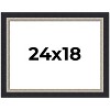 PosterPalooza | Embellished Black Picture Frame - UV Acrylic, Backing Board, Hanging Hardware Included - 2 of 4