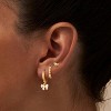 Freekiss 3 Pairs Gold Hoop Earrings Set: Dainty Stud Earrings Trendy Small 14K Gold Plated Hypoallergenic Dangle Cartilage - 3 of 4