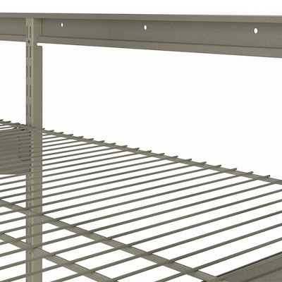 ClosetMaid 80-Inch Nickel Steel Adjustable Hang Track Rail