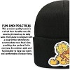 Beanie for Kids and Adults Winter Hat – Beanie with Garfield Patch Licensed (One Size) - 4 of 4