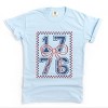 Simply Sage Market 1776 Checkered Coquette Garment Dyed Tee - 2 of 4