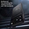 HTUTWOO Magnetic Case for iPhone 17 Pro Max/17 Pro/17 Air/17, Lightweight Carbon Fiber Textured Cover with Ring Stand - 4 of 4
