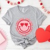 S.W.Smiley Lover Babe Smiley Face - Women's Short Sleeve Graphic T-Shirt - 2 of 4