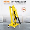 2 Ton Engine Hoist with Lever Stabilizer, Foldable Cherry Picker Shop Crane, 4400 lbs Hydraulic Engine Crane Leveler for Auto Repair, Motors, Loading - 3 of 4