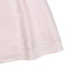 Hope & Henry Girls' Cap Sleeve Special Occasion Sateen Flower Girl Dress with Embroidered Hem, Infant - 2 of 4
