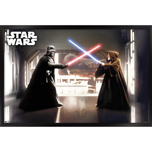 Star Wars - Darth Vader Framed Poster Trends International : Target