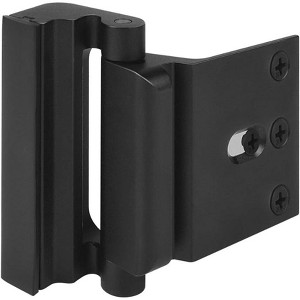 DOMETOUR Home Security Door Reinforcement Lock, Withstand 800 lbs Metal, Child Proof Latch, Top Extra Flip Lock for Inside Door - 1 of 4