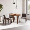 Christopher Knight Home Judy Modern Solid Wood Upholstered 20" W Dining Chair (Set of 2) - 2 of 4