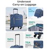 Generic Underseat Carry On luggage Airline Approved, 16-inch Small Sof - 2 of 4