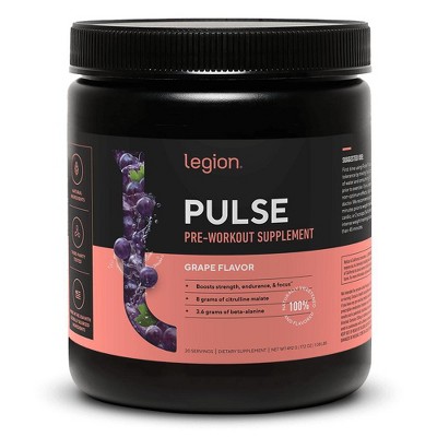 Pulse Pre-Workout Supplement Naturally Sweetened And Flavored