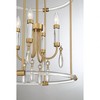 Savoy House Mayfair 4 - Light Pendant in  Warm Brass/Chrome - 3 of 3