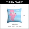 Bluey Roll Call Coco Throw Pillow 18x18 Inches - 4 of 4