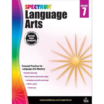 Spectrum Language Arts, Grade 7 - (Paperback)