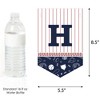 Big Dot of Happiness 1st Birthday Batter Up - Baseball - First Birthday Party Bunting Banner - Party Decorations - Happy 1st Birthday - 3 of 4
