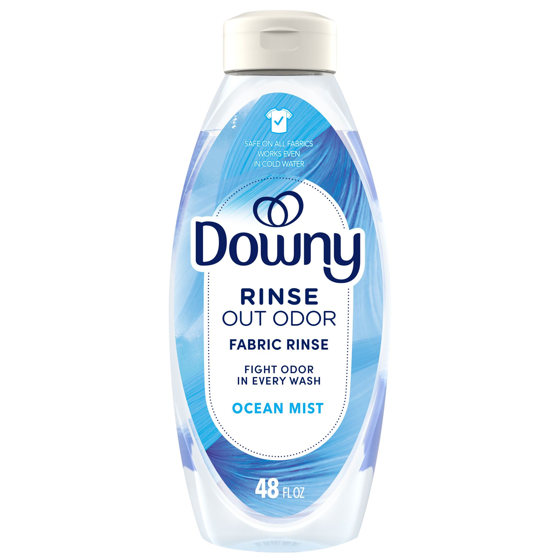 Downy Rinse and Refresh Ocean Mist - Rinse Out Odors - 48 fl oz
