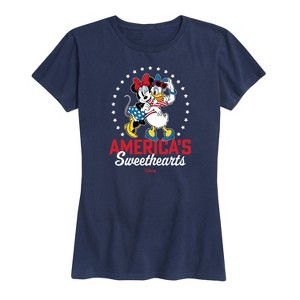 Women's - Disney - Americana Short Sleeve Graphic T-Shirt - 1 of 4