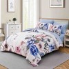 BAGOKIE 7 Pieces Floral Bed in a Bag  Comforter Set for All Season - 2 of 4