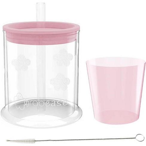 Grabease Spoutless Sippy Convertible Training Cup Set, Bpa-free