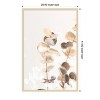 Amanti Art Eucalyptus Creative Gold 01 by Pictufy Studio III Wood Framed Wall Art Print - 3 of 4
