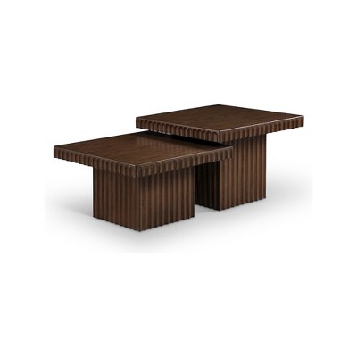 Meridian Furniture,Spencer Oak Veneer Coffee Table