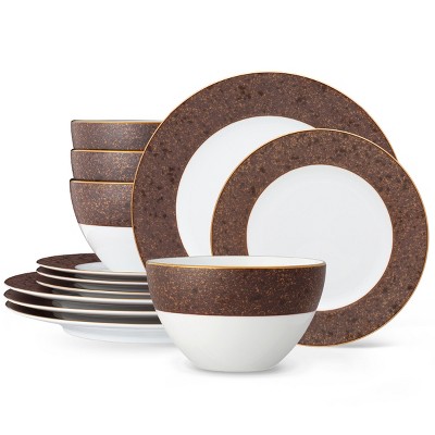 Noritake Tozan 12-Piece Dinnerware Set, Service for 4