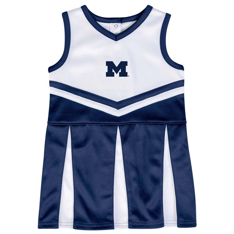 NCAA Michigan Wolverines Infant Girls&#39; Cheer Dress, 1 of 4
