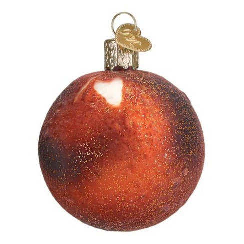 Old World Christmas Mars - One Glass Ornament 2.5 Inches - Ornament Planet  Neighbor - 22044 - Glass - Gold : Target