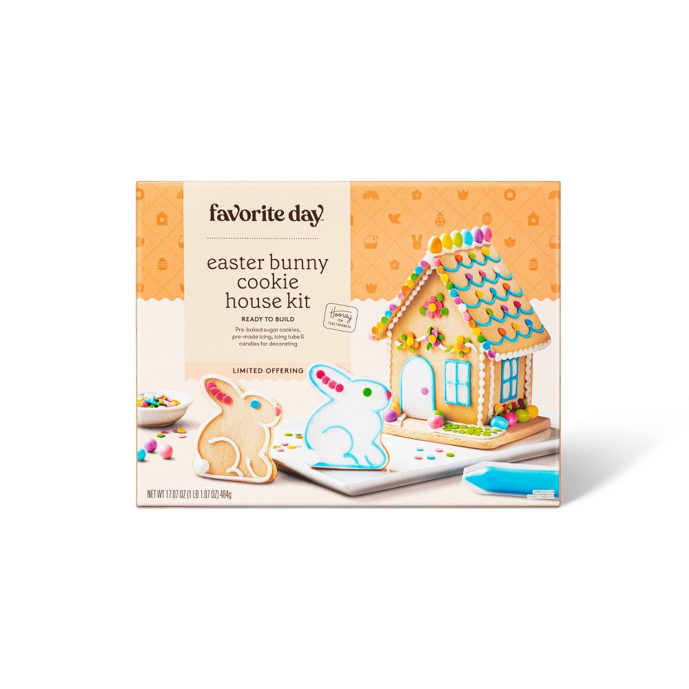 Easter Bunny House Cookie Kit - 17.1oz - Favorite Day