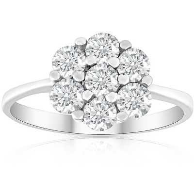 Pompeii3 1 1/2Ct Diamond Ring in 10k White Gold