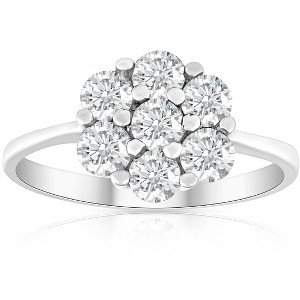 Pompeii3 1 1/2Ct Diamond Ring in 10k White Gold - 1 of 4