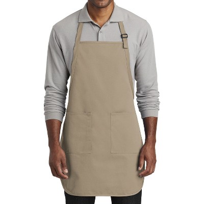Mafoose Men's Full-Length Two-Pocket Bib Apron