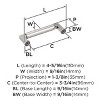 Amerock Balon Pull for Cabinets, Drawers, and Furniture - 3 of 4