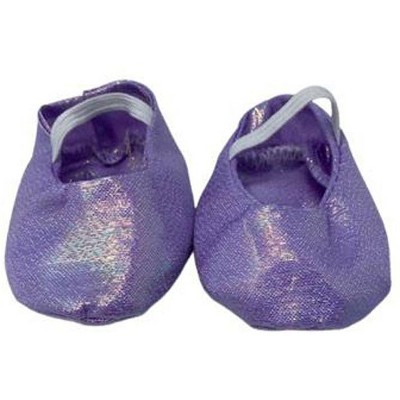 Lavender Iridescent Metallic Shoes Fit Cabbage Patch Kid Dolls