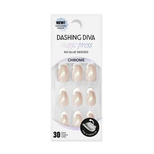 Dashing Diva Magic Press Fake Nails - 30ct - 1 of 3