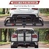 Hitch Mount Cargo Carrier Basket,60"x24"x6" 500 Lb Capacity Includes Net and Straps Fits 2-Inch Receiver Ideal for Cars and SUVs - 3 of 4