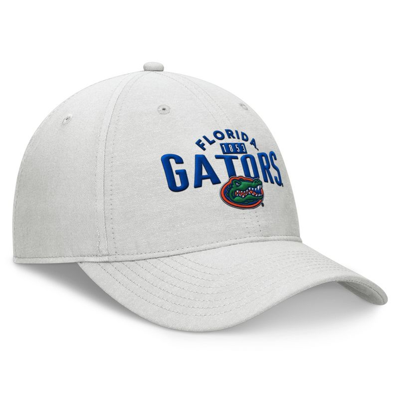 NCAA Florida Gators Unstructured Chambray Cotton Hat - Gray, 3 of 5