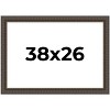 PosterPalooza | Museum Brown Picture Frame - UV Acrylic, Backing Board, Hanging Hardware Included - 2 of 4