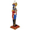 Northlight Regal Commercial Christmas Nutcracker Soldier with Scepter - 6.5' - Red and Blue - 4 of 4