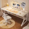 Computer Desk, Gaming Desk, Writing Desk, Student Computer Desk, Oversized, Modern Ergonomic Racing Style Desk Workstation for Adults and Teenagers - 4 of 4