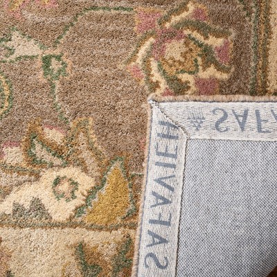 Heritage Brown and Ivory Hand-Tufted Wool Area Rug