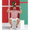 LA LEELA Men's Hawaiian Shirts Short Sleeve Button Down Shirt Mens Christmas Tree Shirts Beach Hawaii Shirts for Men Funny - 3 of 4