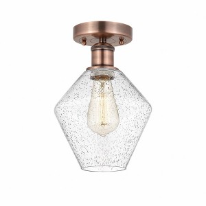 Cindyrella - 1 Light Semi-Flush Mount In Nautiical Style-11.25 Inches Tall and 8 Inches Wide - 1 of 1