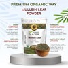 Organic Mullein Leaf Powder 8 Oz - 2 of 4