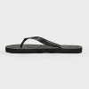 Shower Flip Flops Black - Room Essentials™ - 2 of 4