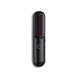 TYMO Porta Pro Portable Hair Straightening Brush - Black - 1 of 4