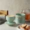 Butter Bell® Crock - Sea Spray Antique Ceramic Butter Keeper, Coastal Vintage Butter Dish for Spreadable Butter Without Refrigeration - 2 of 4