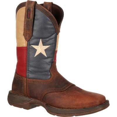 Men's Durango Texas Flag Western Boot, Db4446, Brown, Size 9 : Target