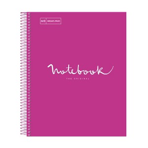 Miquel Rius Emotions 1 Subject Notebook, 80 Lined Sheets, Heavyweight Paper, 3 Hole Punched, Perforated, Laminated Board Cover - 1 of 1